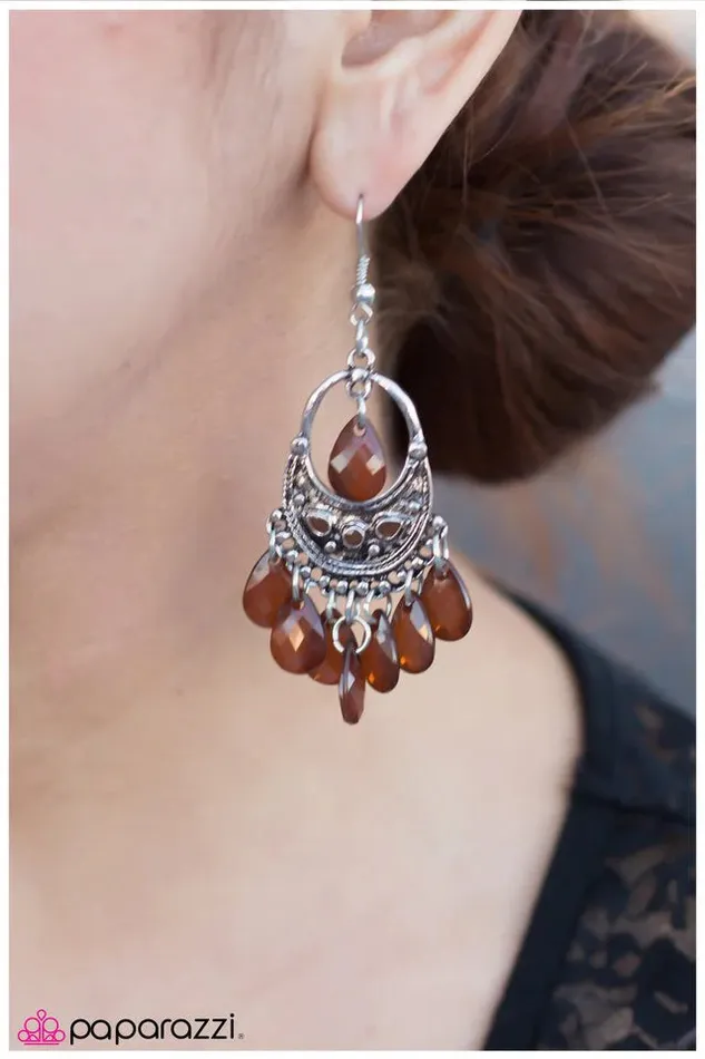 Earrings Paparazzi Jewelry Paparazzi Earring Oh That Is Rich Brown