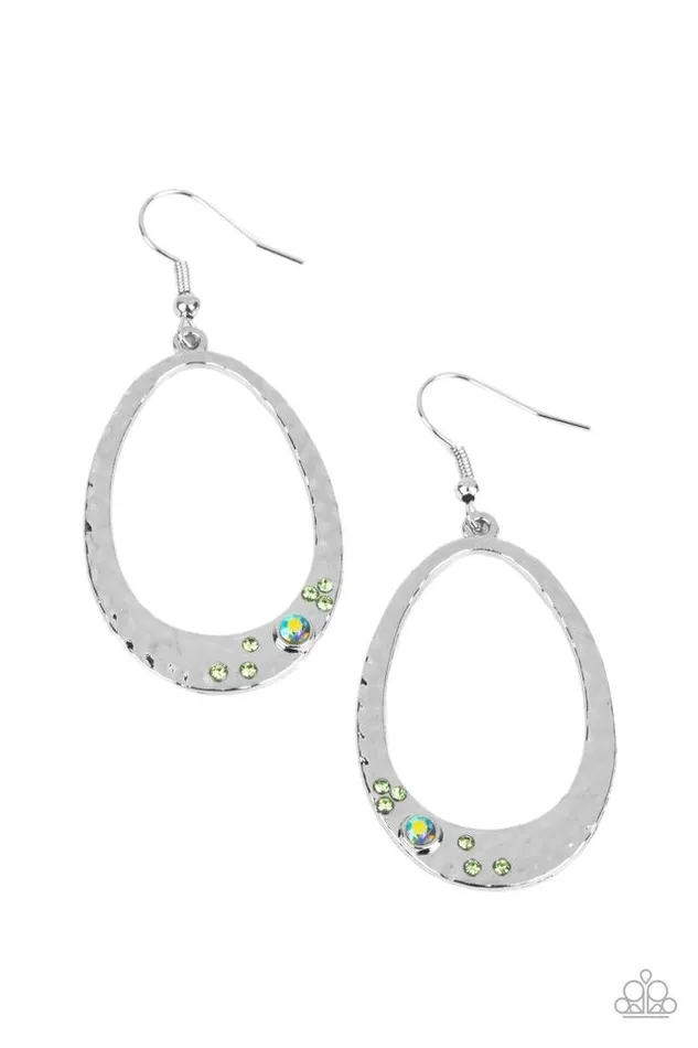 Earrings Paparazzi Jewelry Paparazzi Earring Seafoam Shimmer Green Earrings Paparazzi Jewelry Paparazzi Earring Seafoam Shimmer Green