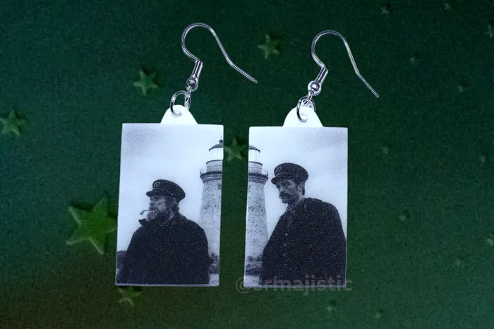 Earrings Sam Makes Things READY TO SHIP The Lighthouse Split Frame Still Handmade Earrings Earrings Sam Makes Things READY TO SHIP The Lighthouse Split Frame Still Handmade Earrings