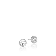 Earrings Tacori Tacori 14K White Gold Classic Diamond Bloom Earring Mounts 75mm Earrings Tacori Tacori 14K White Gold Classic Diamond Bloom Earring Mounts 75mm