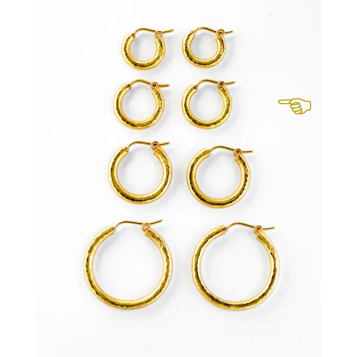 Elizabeth Locke Big Baby Hoop Earrings Elizabeth Locke Earrings