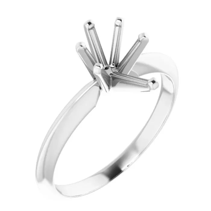 Engagement Collections Rings 14K White Gold Solitaire Ring