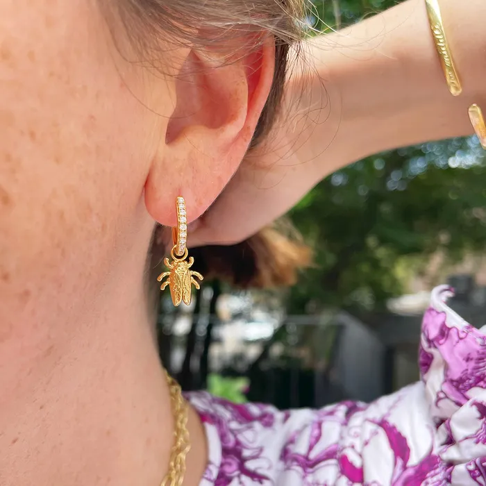 Goldbug Collection Earrings Goldbug Baby Bug Earring Charms