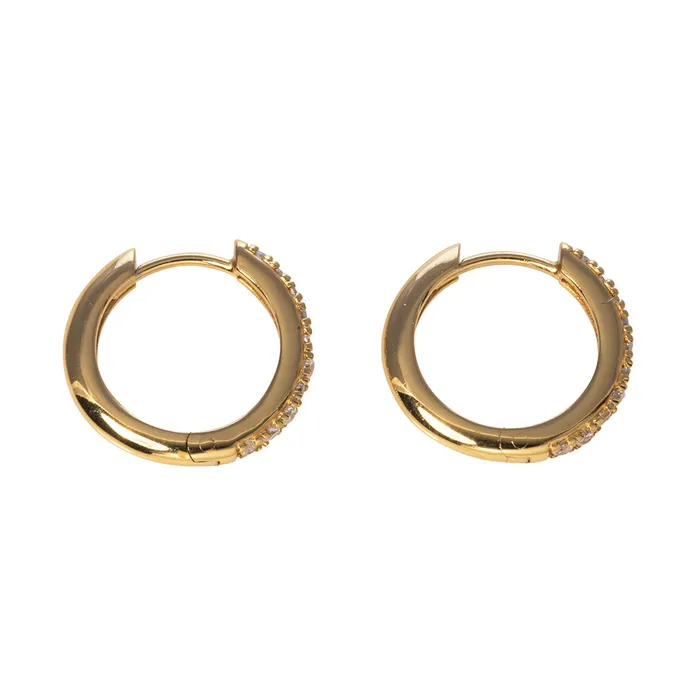 Goldbug Collection Earrings Goldbug Lowcountry Firefly Huggie Hoop Earrings