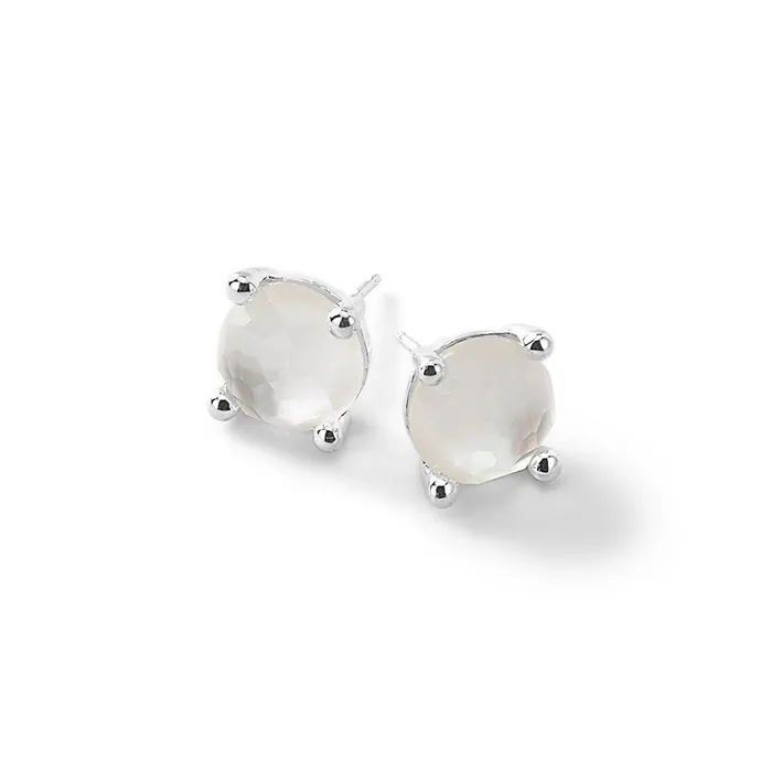 Ippolita Earrings Ippolita Sterling Silver Rock Candy Mini Stud Earrings in Mother of Pearl Doublet Ippolita Earrings Ippolita Sterling Silver Rock Candy Mini Stud Earrings in Mother of Pearl Doublet