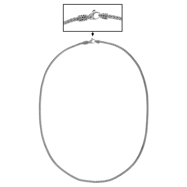 John Hardy Necklaces John Hardy Classic Chain Silver Mini Necklace 20 inch