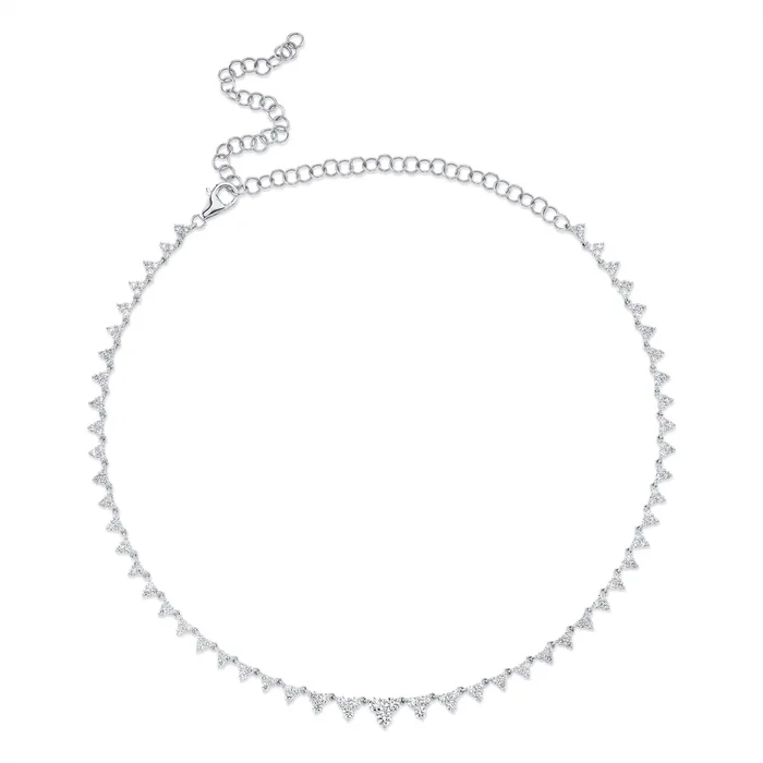 Necklaces Meierotto Jewelers 14K White Gold Diamond Necklace