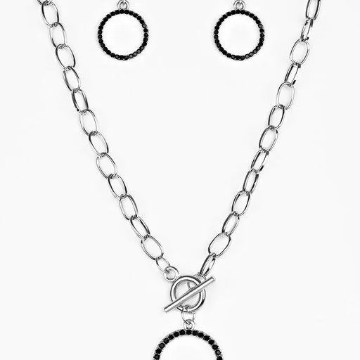 Necklaces Paparazzi Jewelry Paparazzi Necklace All In Favor Black