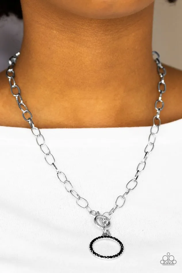 Necklaces Paparazzi Jewelry Paparazzi Necklace All In Favor Black