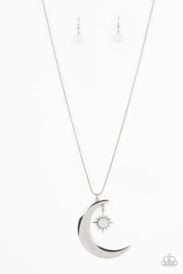 Necklaces Paparazzi Jewelry Paparazzi Necklace Astral Ascension White