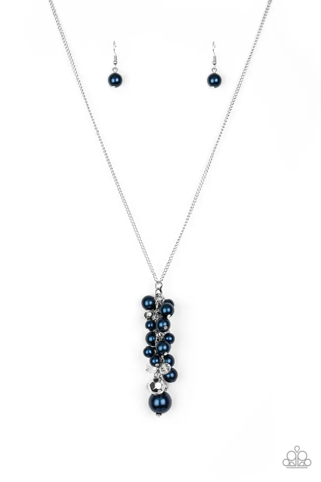 Necklaces Paparazzi Jewelry Paparazzi Necklace Ballroom Belle Blue