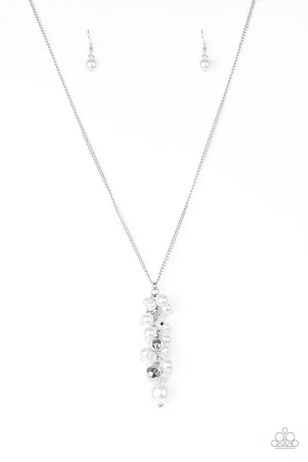 Necklaces Paparazzi Jewelry Paparazzi Necklace Ballroom Belle White Necklaces Paparazzi Jewelry Paparazzi Necklace Ballroom Belle White