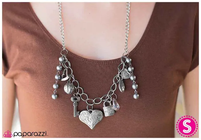 Necklaces Paparazzi Jewelry Paparazzi Necklace Better To Have Loved Gray
