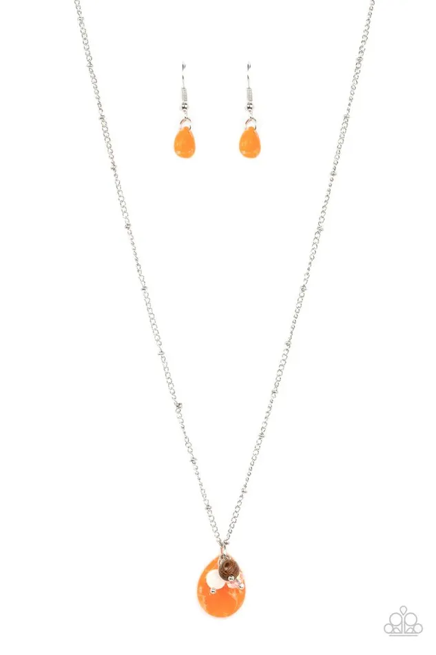Necklaces Paparazzi Jewelry Paparazzi Necklace Cherokee Canyon Orange