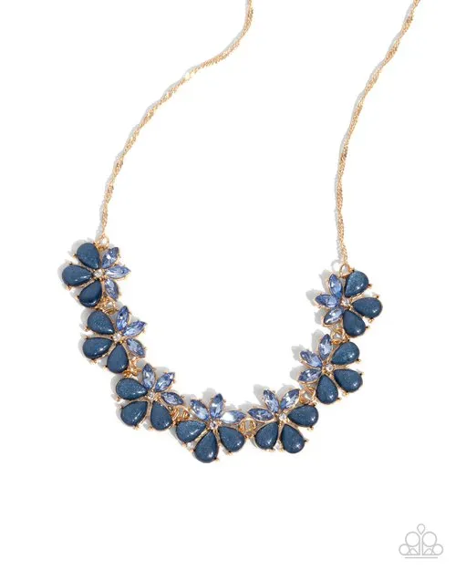 Necklaces Paparazzi Jewelry Paparazzi Necklace Consistent Chic Blue
