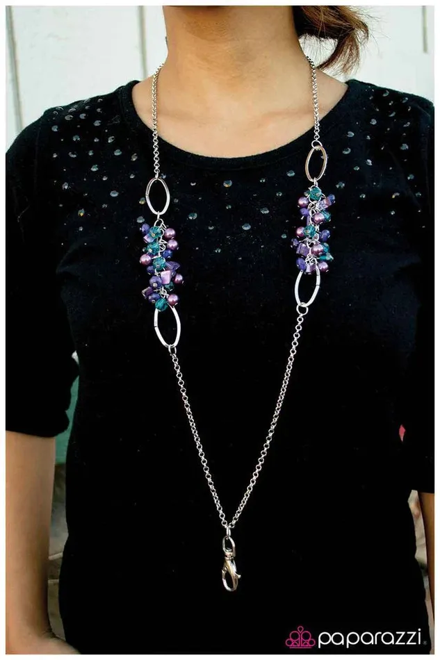 Necklaces Paparazzi Jewelry Paparazzi Necklace Cool It Purple