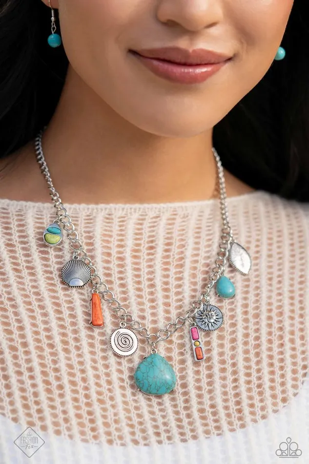 Necklaces Paparazzi Jewelry Paparazzi Necklace Desert Getaway Multi