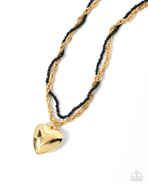 Necklaces Paparazzi Jewelry Paparazzi Necklace Falling Slowly Gold Necklaces Paparazzi Jewelry Paparazzi Necklace Falling Slowly Gold