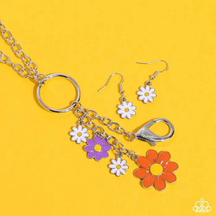 Necklaces Paparazzi Jewelry Paparazzi Necklace Floral Fantasia Multi