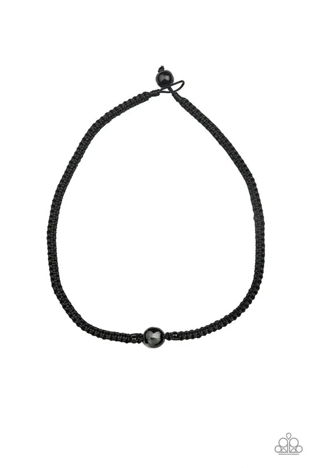 Necklaces Paparazzi Jewelry Paparazzi Necklace Go Climb A Mountain Black