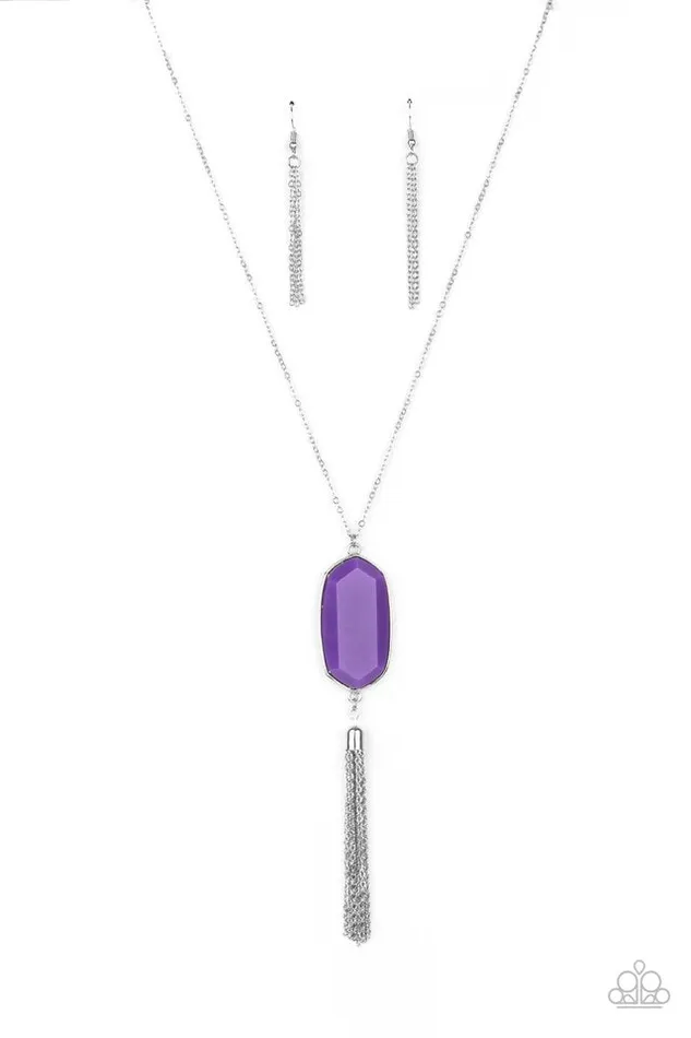Necklaces Paparazzi Jewelry Paparazzi Necklace Got A Good Thing GLOWING Purple Necklaces Paparazzi Jewelry Paparazzi Necklace Got A Good Thing GLOWING Purple