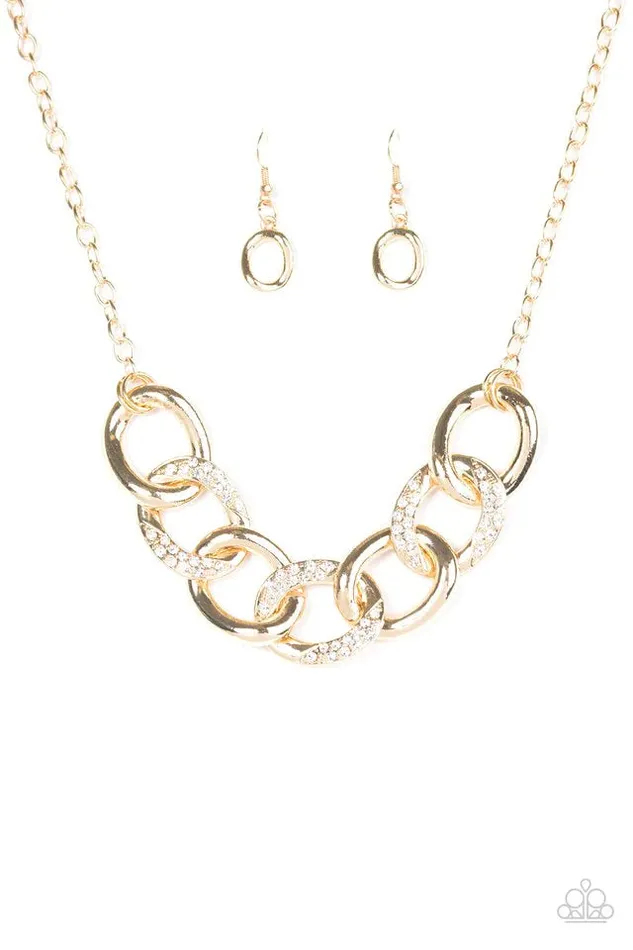 Necklaces Paparazzi Jewelry Paparazzi Necklace Here To SLAY Gold