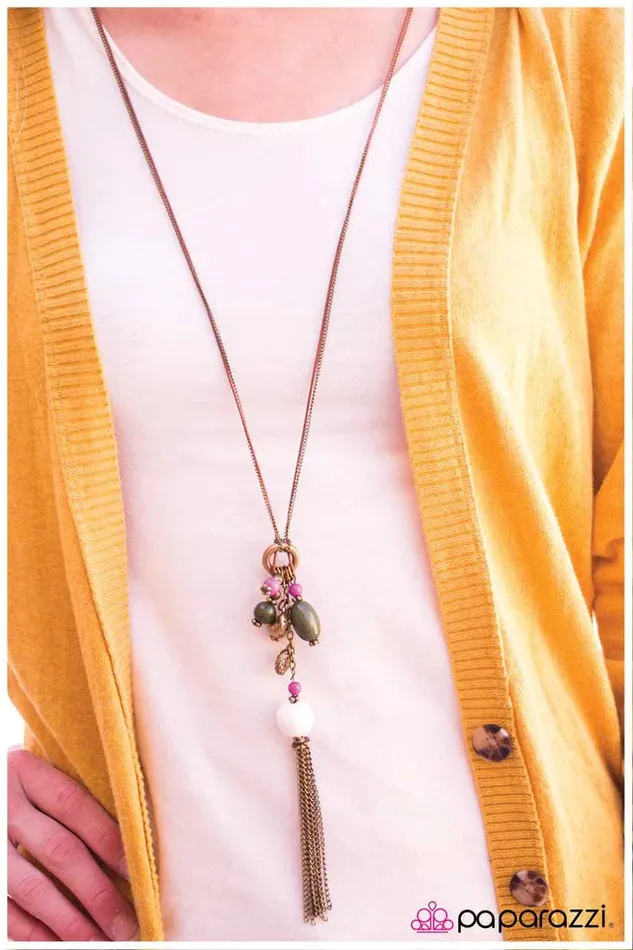 Necklaces Paparazzi Jewelry Paparazzi Necklace Inherently Intricate Purple
