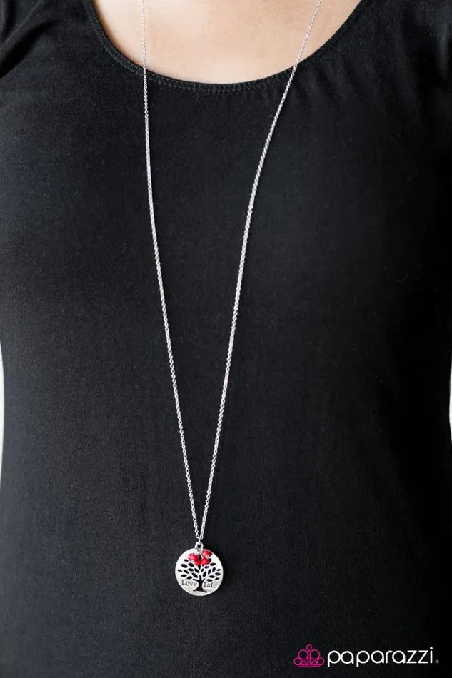 Necklaces Paparazzi Jewelry Paparazzi Necklace Life Is Lovely Red