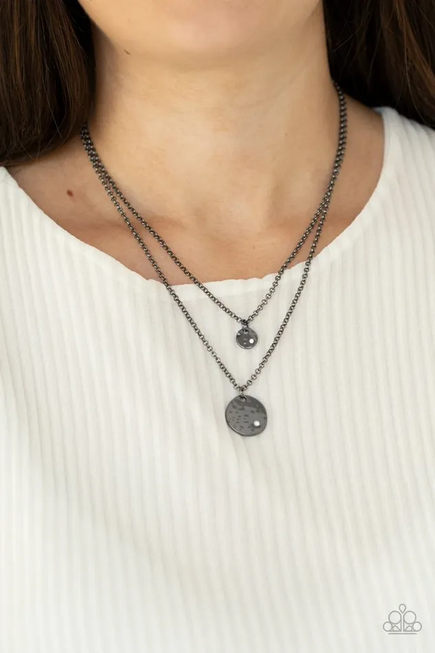 Necklaces Paparazzi Jewelry Paparazzi Necklace Modern Minimalist Black