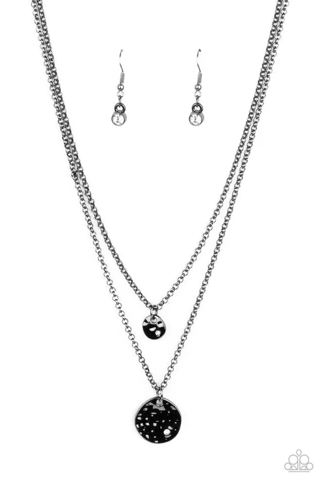 Necklaces Paparazzi Jewelry Paparazzi Necklace Modern Minimalist Black