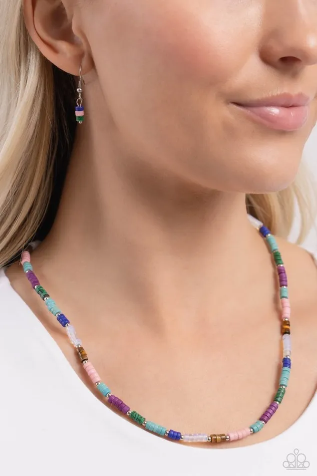 Necklaces Paparazzi Jewelry Paparazzi Necklace Oasis Outline Multi
