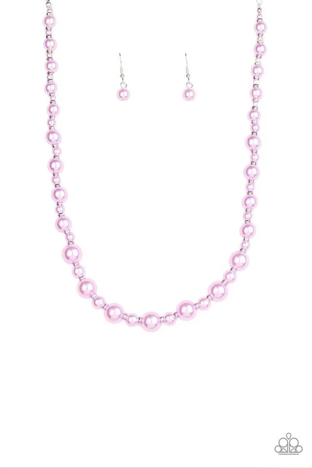 Necklaces Paparazzi Jewelry Paparazzi Necklace Pearl Heirloom Purple