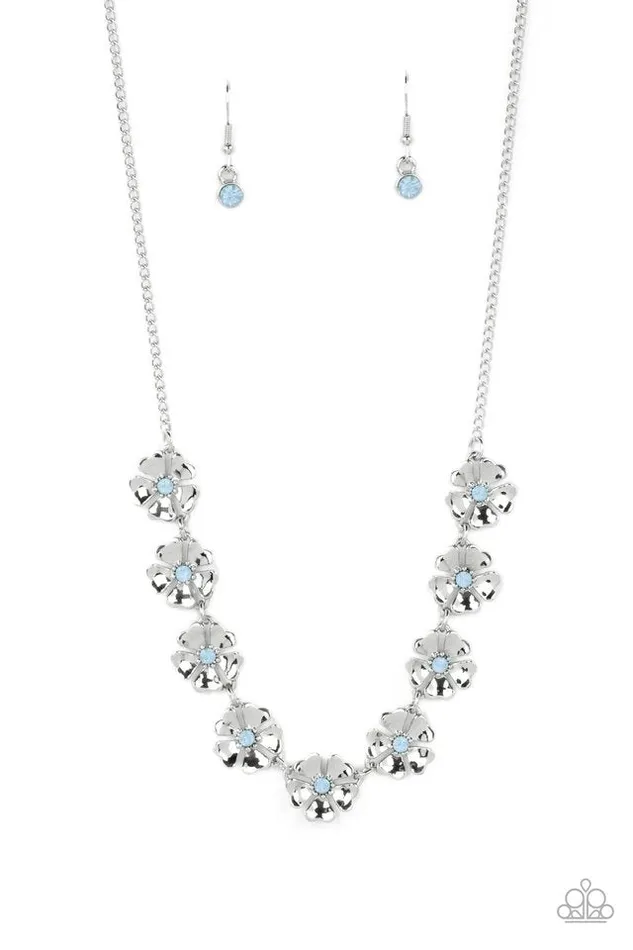 Necklaces Paparazzi Jewelry Paparazzi Necklace Petunia Palace Blue Necklaces Paparazzi Jewelry Paparazzi Necklace Petunia Palace Blue