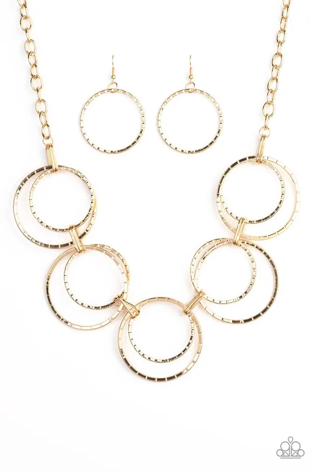 Necklaces Paparazzi Jewelry Paparazzi Necklace Radiant Revolution Gold Necklaces Paparazzi Jewelry Paparazzi Necklace Radiant Revolution Gold