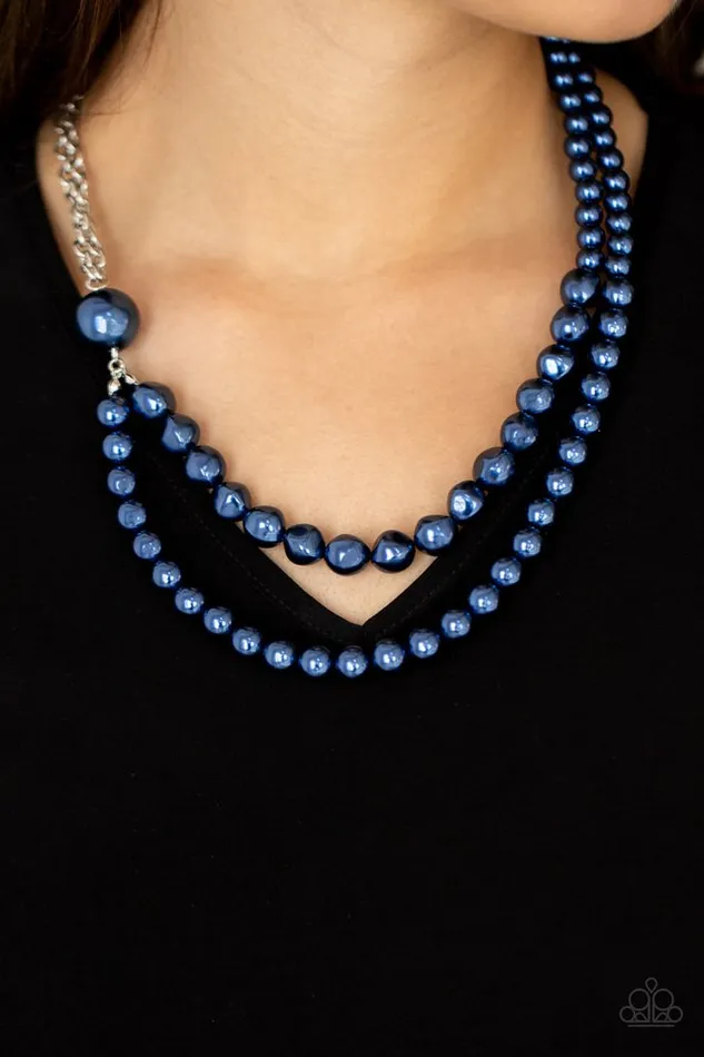 Necklaces Paparazzi Jewelry Paparazzi Necklace Remarkable Radiance Blue