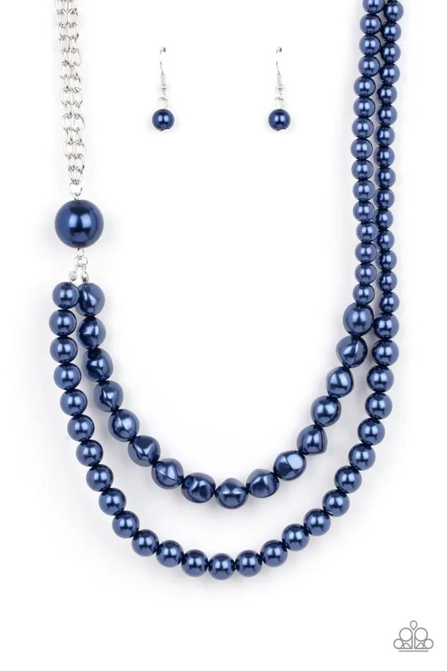Necklaces Paparazzi Jewelry Paparazzi Necklace Remarkable Radiance Blue