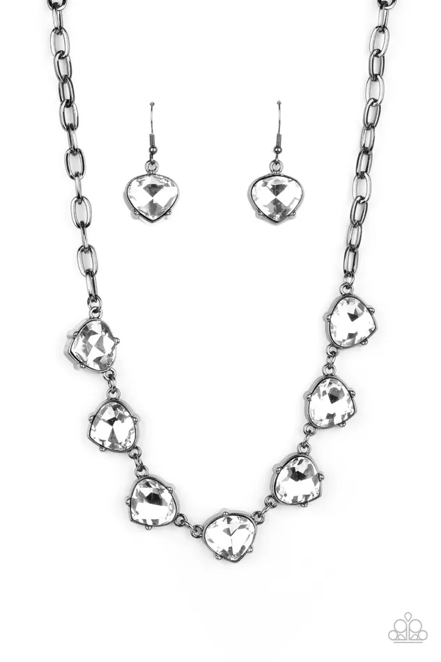 Necklaces Paparazzi Jewelry Paparazzi Necklace Star Quality Sparkle Black