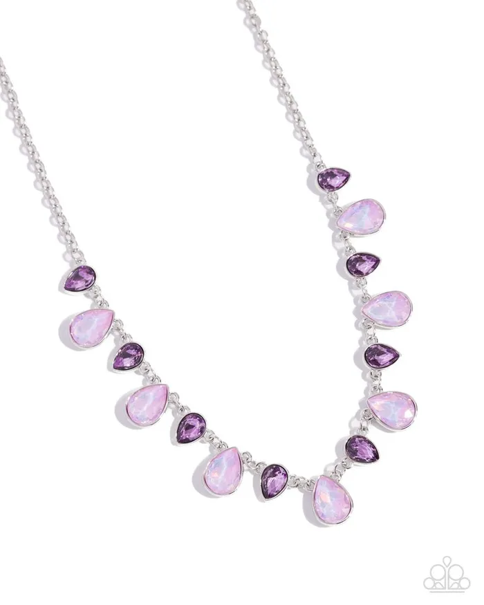 Necklaces Paparazzi Jewelry Paparazzi Necklace Summer Season Purple