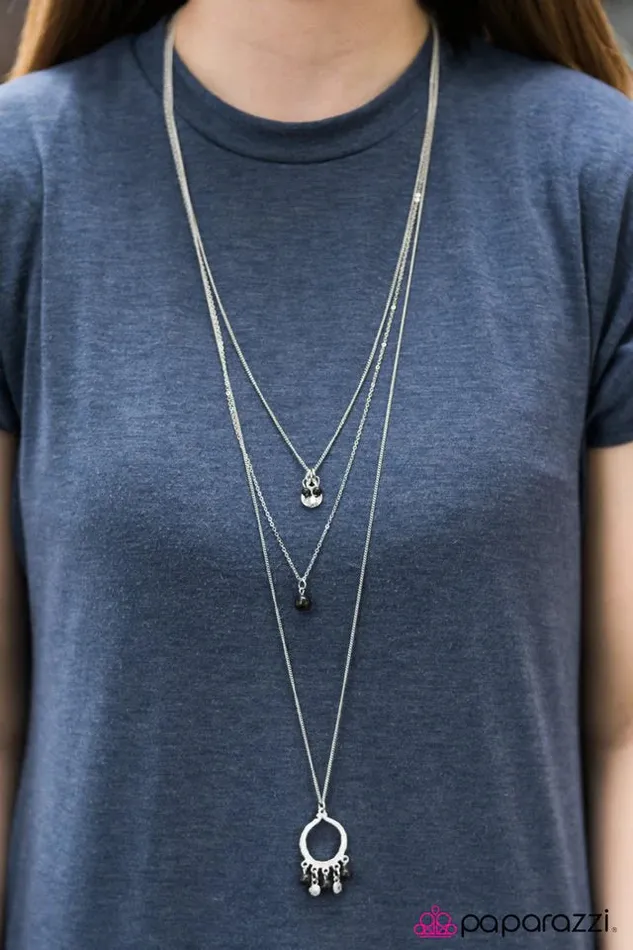 Necklaces Paparazzi Jewelry Paparazzi Necklace Texas Tempest Black