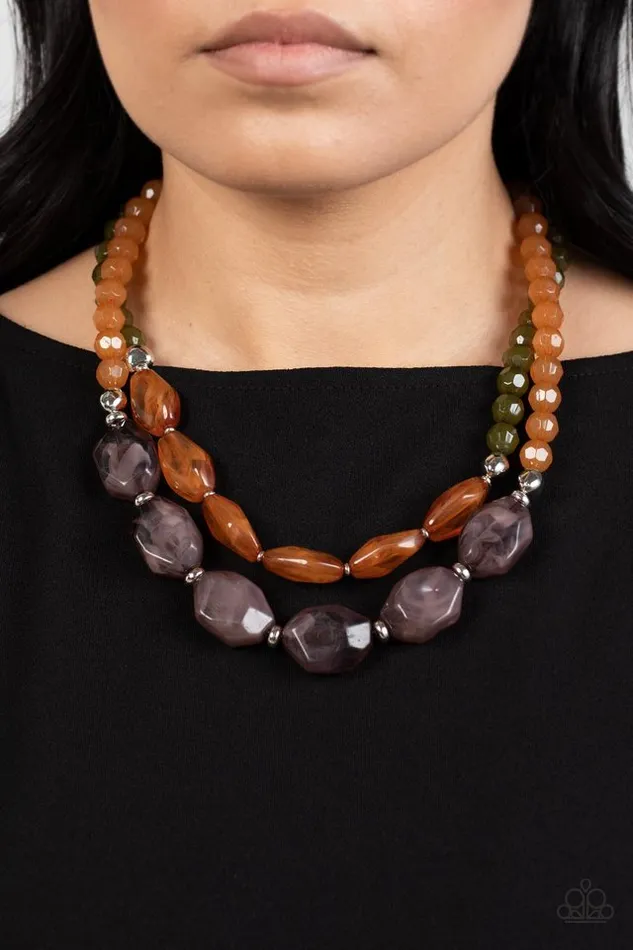 Necklaces Paparazzi Jewelry Paparazzi Necklace Tropical Trove Multi