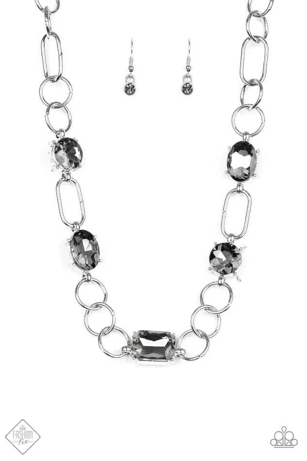 Necklaces Paparazzi Jewelry Paparazzi Necklace Urban District Silver