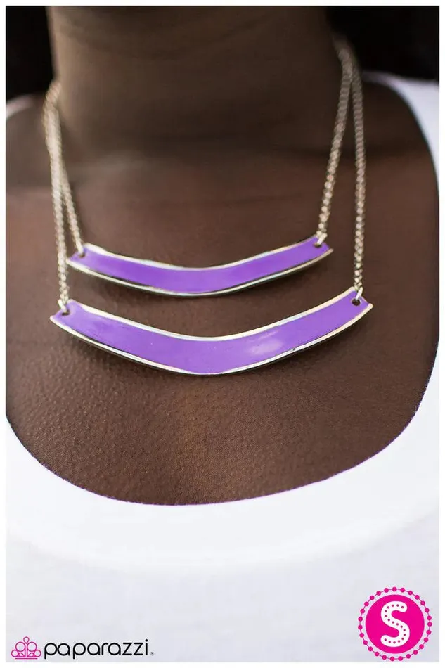 Necklaces Paparazzi Jewelry Paparazzi Necklace Warped Tour Purple