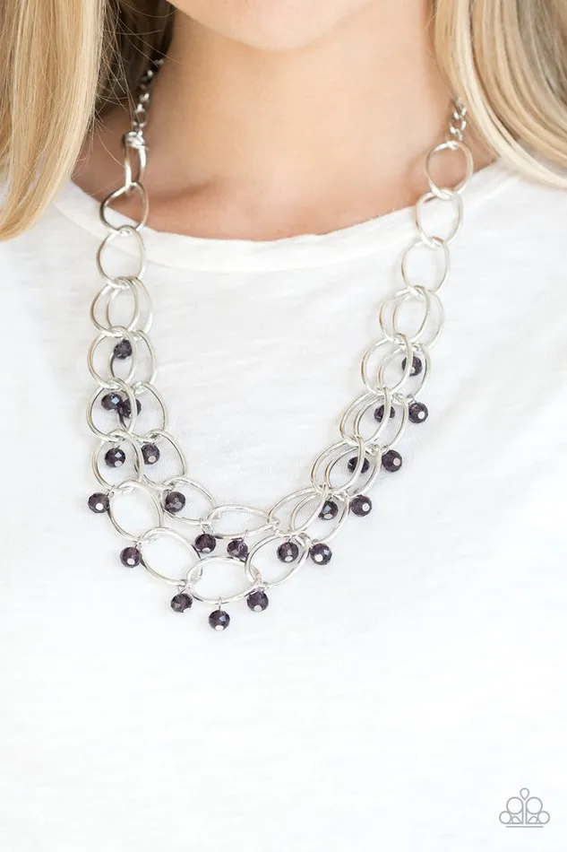 Necklaces Paparazzi Jewelry Paparazzi Necklace Yacht Tour Purple