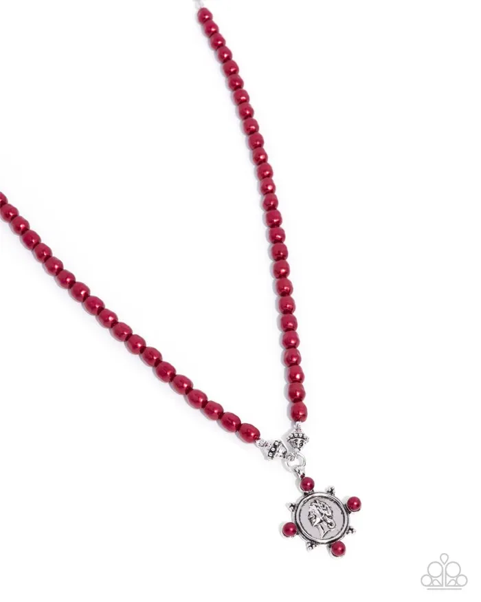 Necklaces Paparazzi Necklace Athenian Affection Red Paparazzi Jewelry Necklaces Paparazzi Necklace Athenian Affection Red Paparazzi Jewelry