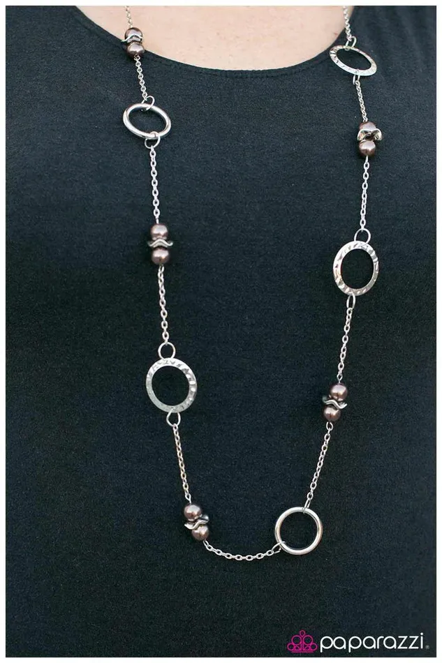 Necklaces Paparazzi Necklace Call Me Irresistible Brown Paparazzi Jewelry