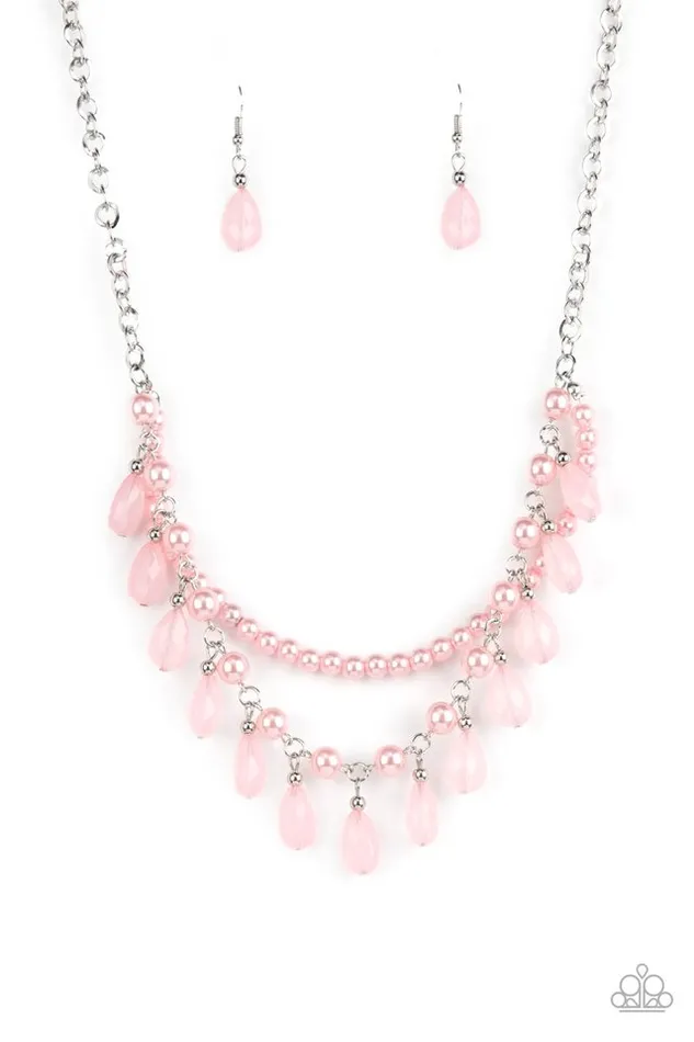 Necklaces Paparazzi Necklace Dreamy Destination Wedding Pink Paparazzi Jewelry