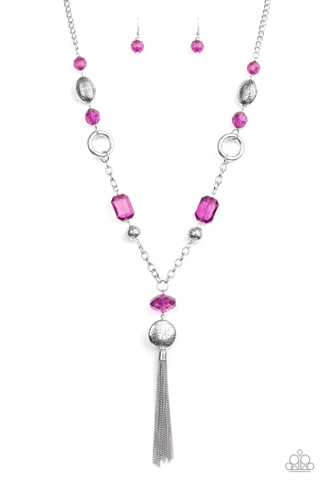 Necklaces Paparazzi Necklace Ever Enchanting Purple Paparazzi Jewelry