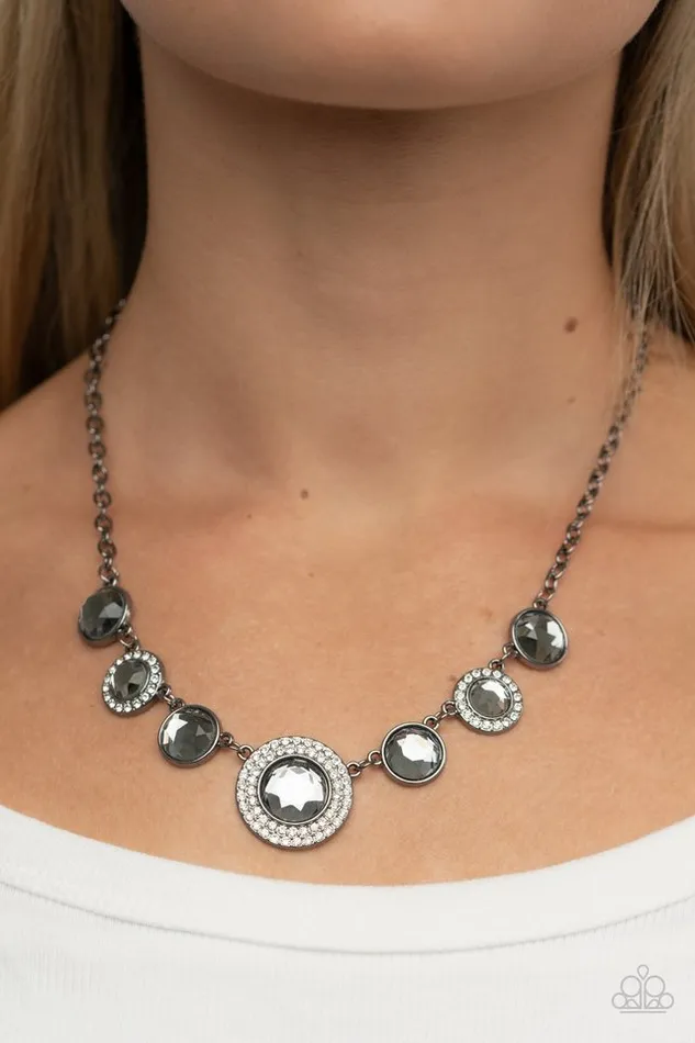 Necklaces Paparazzi Necklace Extravagant Extravaganza Black Paparazzi Jewelry