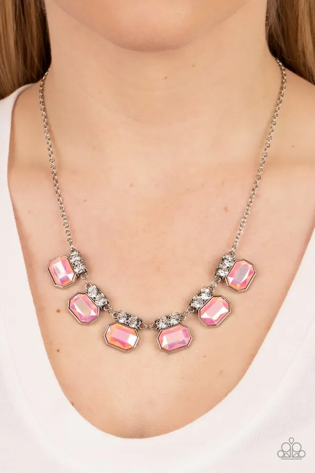 Necklaces Paparazzi Necklace Interstellar Inspiration Pink Paparazzi Jewelry