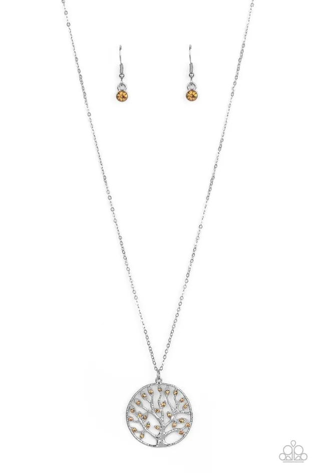 Necklaces Paparazzi Necklace Save The MONEY Trees Brown Paparazzi Jewelry Necklaces Paparazzi Necklace Save The MONEY Trees Brown Paparazzi Jewelry